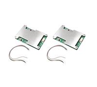 ISTOVO 2X Carte de Protection de Batterie Au Lithium 4S 12V 100A LiFePO4 avec équilibre de Batterie de Puissance/Améliorer la Carte de Protection PCB