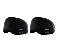 ISTOVO 2X Casque de Sommeil Masque pour Les Yeux Bluetooth, Casque sans Fil Bluetooth 5.0 Musique Voyage Casque de Sommeil Masque de Sommeil