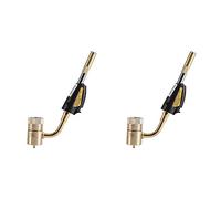 ISTOVO 2X Conseils de Torche Turbo Gaz Auto-Allumage Régulateur de Torche Turbo Brasage Soudure Soudage Outil de Plomberie Accessoire pour