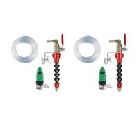 ISTOVO 2X Ensemble de Pulvérisateur D'Eau pour pour Machine de Découpe, Kit de Broyeur pour Machine de Découpe de Carreaux de Brique avec Connecteur