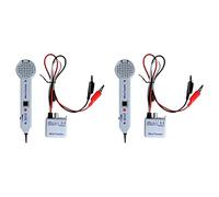 ISTOVO 2X Kit Générateur de Tonalité, Testeur de Circuit Traceur de Fil, Testeur de Recherche de Détecteur de Toner de Câble Haute Précision 200EP, Amplificateur Inductif