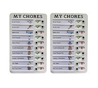 ISTOVO 2X Ma Liste de Contrôle pour Les Tâches Ménagères Conseil en Plastique