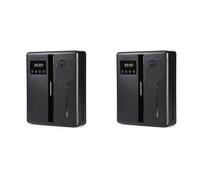 ISTOVO 2X Machine à Parfums D'ArôMes 160Ml avec Diffuseur D'ArôMes D'Huiles Essentielles à Fonction Minuterie pour Ménage HôTel Bureau EU Plug,A