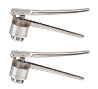 ISTOVO 2X Machine Manuelle de Cachetage de Main de Sertisseuse de Fiole D'Acier Inoxydable pour Le Sertissage 20mm Bascule Les Capuchons pour Les Capuchons En Aluminium