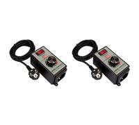 ISTOVO 2X Meuleuse D'Angle Régulateur de Vitesse Commutateur AC220V-250V 4000W Puissance Maximale Outil Électrique Manuel Prise Ue