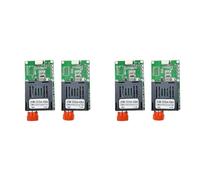 ISTOVO 2X Module Émetteur-Récepteur Optique TTL pour Drone, Interface FC RX/TX/AV/VCC/GND, 40 Km UART/SBUS vers Terminal Fibre Optique.