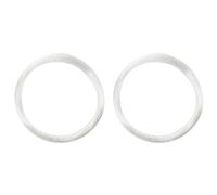ISTOVO 2X Nylon Enrouleur de Corde à PêChe de 0,80 mm de DiamèTre, 33 M de Long, Blanc