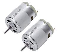 ISTOVO 2X RS380 DC 1.5-18 V 30000RPM mini Moteur de 38x28mm pour RC Modele de DIY, Argent
