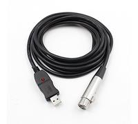 ISTOVO 3 metres USB Male vers XLR Microphone Nouveau Cable de Liaison USB MIC