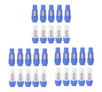 ISTOVO 30 Pièces/Lot Nac3Fca Speakon Fiche 3 Broches Mâle Powercon Connecteur 20A 250V Ac Connecteur D'Alimentation Bleu et Blanc
