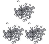 ISTOVO 300Pcs Rondelle Plate en Acier Inoxydable M3 3 mm Métrique 304