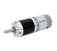 ISTOVO 385 BoîTe de Vitesses PlanéTaire Miniature DC DéCéLéRation RéGulation de la Vitesse Du Moteur Petits Accessoires de Moteur 24V à Faible Bruit 372 Rpm