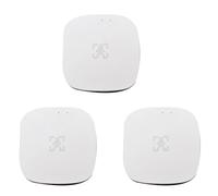 ISTOVO 3X Capteur de PréSence Humaine Tuya ZigBee MmWave avec DéTection de Radar à Micro-Ondes de Luminance Capteur de Mouvement PIR Mural