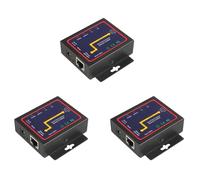 ISTOVO 3X Industriel Modbus série RS232 RS485 RS422 vers Ethernet convertisseur périphérique Serveur RTU/UDP RJ45 vers RS232 + RS485 connecteur