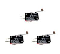 ISTOVO 3X Micro-Fin de Course de Longue Charniere Levier A Galet Bras SPDT Declic LOT -