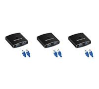 ISTOVO 3X Sélecteur de Commutateur USB 3.0 Commutateur KVM 5Gbps 2 en 1 Commutateur USB Partage Bidirectionnel USB 3.0 pour Le Partage de Souris de Clavier D'Imprimante