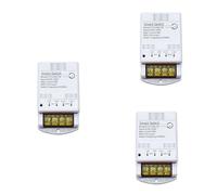 ISTOVO 3X Tuya Wifi 30A Relais Module 85-250V Smart Switch DIY 433MHZ Contrôleur APP Voice Relay Timer Télécommande