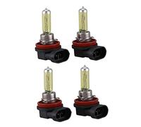 ISTOVO 4 Pcs DC 12v 55w H11 3000k Super Jaune Voiture Ampoule Phare Antibrouillard Lampe