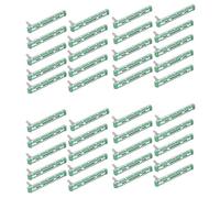 ISTOVO 40 Pièces SéRies 75Mm Mixer Fader B10K Double PotentiomèTre à GlissièRe Droite Lot