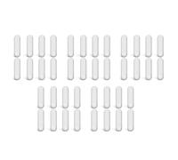 ISTOVO 40 Pièces Séries 8 x 30mm PTFE Agitateur Magnétique Mélangeur Barre D'Agitation Tige D'Agitation Barre de Laboratoire Magnétique Plaque D'Agitation Barre Plaque D'Agitation Aimant