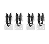 ISTOVO 4Pieces Sofa Canape Meubles Sectionnels Joint de Connecteur Style D'Alligator Instantane