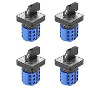 ISTOVO 4X 3 Positions -on Controle Commutation Rotatif Cam Commutateur 20A