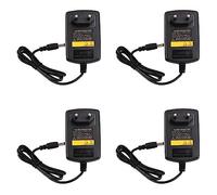 ISTOVO 4X Chargeur US Fiche AC 110V 220V Convertisseur DC 24V 1A Adaptateur d'alimentation Noir