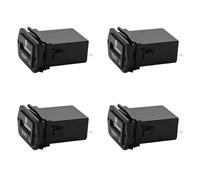 ISTOVO 4X Compteur Horaire Mécanique DC10V-80V - Compteur Horaire pour Moteur-Générateur Bateau Automobiles Motorcross Moteur Camion Tracteur