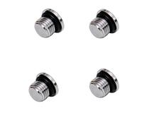 ISTOVO 4X Détendeur 1Er étage de Plongée sous-Marine Pièce de Rechange pour Plongée sous-Marine avec Bouchon de Port Basse Pression LP