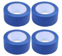 ISTOVO 4X Imprimante 3D 50M Bleu Tape 50mm Large Bed pour Painters Masking Tape