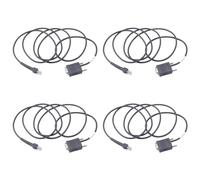 ISTOVO 4X Ls2208 Rs232 Câble Série Cba-R01 -S07Par pour Symbol Barcode Scanner Ls2208 6,5 Pieds