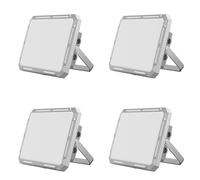 ISTOVO 4X Lumière Portative de de Camping de LED Projecteur Rechargeable Éclairage Extérieur de Secours Lampe de Nuit Suspendue Imperméable