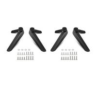 ISTOVO 4X Meuble TV Universel, Remplacement de la Base du Meuble TV de Table, Pieds de Socle TV, Pieds de du Meuble TV 17 Mm-20 mm