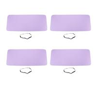 ISTOVO 4X Tapis de Genou de Yoga 15mm Tapis de Yoga Grand ÉPais Pilates Exercice Fitness Tapis D'Entraînement Pilates Non Slip Camping Mats