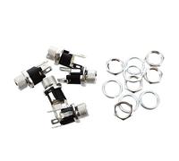 ISTOVO 5 Pcs 5.5mmx2.1mm DC Prise d'alimentation Socket Panneau Monture Connecteur