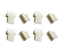 ISTOVO 50 PièCes KF2510 Connecteur 2.54MM Mâle Broche en-TêTe 4 Broches Connecteur de Ventilateur pour ASIC Mineur Antminer S9 Z9 Z15 L3+ DR3 T2T A9 A1 A10