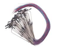 ISTOVO 50 PièCes SéRies 1: 150 Modèle RéVerbèRe Train Train Lampe LED Jardin Paysage LumièRe ExtéRieure Cour LumièRe Bricolage Bac À Sable