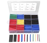 ISTOVO 560 PièCes Gaine ThermoréTractable, Assortiment D'Enveloppe de Câble de Fil éLectrique Kit de Tube ThermoréTractable D'Isolation éLectrique avec BoîTe
