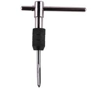 ISTOVO 5pcs / ensemble Tarauds a visser a filetage de machine manuels de type T Fraise M3 / / M5 / M6 de tarauds avec forets helicoidaux et cle
