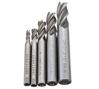 ISTOVO 5Pcs/Set 4/6/8/10 / 12Mm Pour L'Outil De Fraisage De Commande Numérique Par Ordinateur