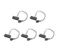 ISTOVO 5X 24 Pin ATX PSU Alimentation DéMarreur Testeur DéMarrage Cavalier ALLUMÉ ÉTEINT Interrupteur Câble 18AWG 30CM