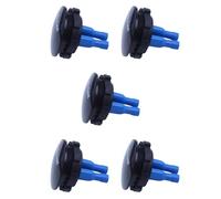 ISTOVO 5X 5V-25V DC Voltmètre LED Panneau D'Affichage Numérique Monté Rond ÉTanche Voiture Moto Voiture