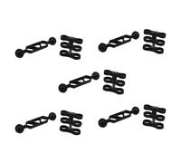 ISTOVO 5X Appareil de Scaphandre en Alliage D'Aluminium Lampe de PlongÉE Bras de Rotule Double Balle de Torche et 5 Pince Pince de À Papillon