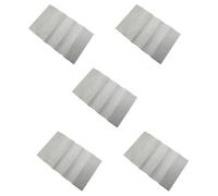 ISTOVO 5X Bouclier Thermique en Aluminium Gaufré, Bouclier Thermique pour Tuyau D'ÉChappement et Plaque D'Aluminium D'Isolation Thermique GéNéRale pour Automobile