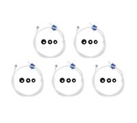 ISTOVO 5X Kit de Tube D'Extension pour Distributeur de Savon pour ÉVier 45 Pouces avec Clapet Anti-Retour, Pas Besoin de Remplir à Nouveau la Petite Bouteille