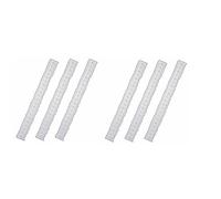 ISTOVO 6 Pièces 8.4 Pouces Métal Bords Irréguliers Règle Bords Règle pour la Fabrication de Cartes Scrapbooking Artisanat Décor école Bureau Outils