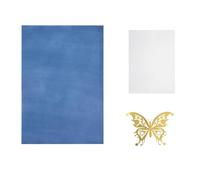 ISTOVO 60 Pièces de Papier Cyanotype Papier D'Impression Solaire Pièces A5 Papier D'Impression de Dessin Naturel Haute Sensibilité, Papier D'Art Activé par le Soleil