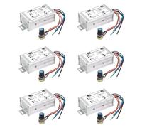 ISTOVO 6X ContrôLeur de Vitesse Moteur DC9V 12V 24V 48V 60V 20A PWM ContrôLeur de Vitesse Moteur RéGulateur Pilote 0-1200W Courant RéGlable