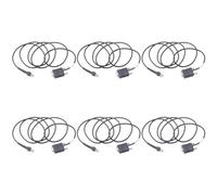 ISTOVO 6X Ls2208 Rs232 Câble Série Cba-R01 -S07Par pour Symbol Barcode Scanner Ls2208 6,5 Pieds