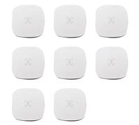 ISTOVO 8X Capteur de Présence Humaine Tuya ZigBee MmWave avec Détection de Radar à Micro-Ondes de Luminance Capteur de Mouvement PIR Mural